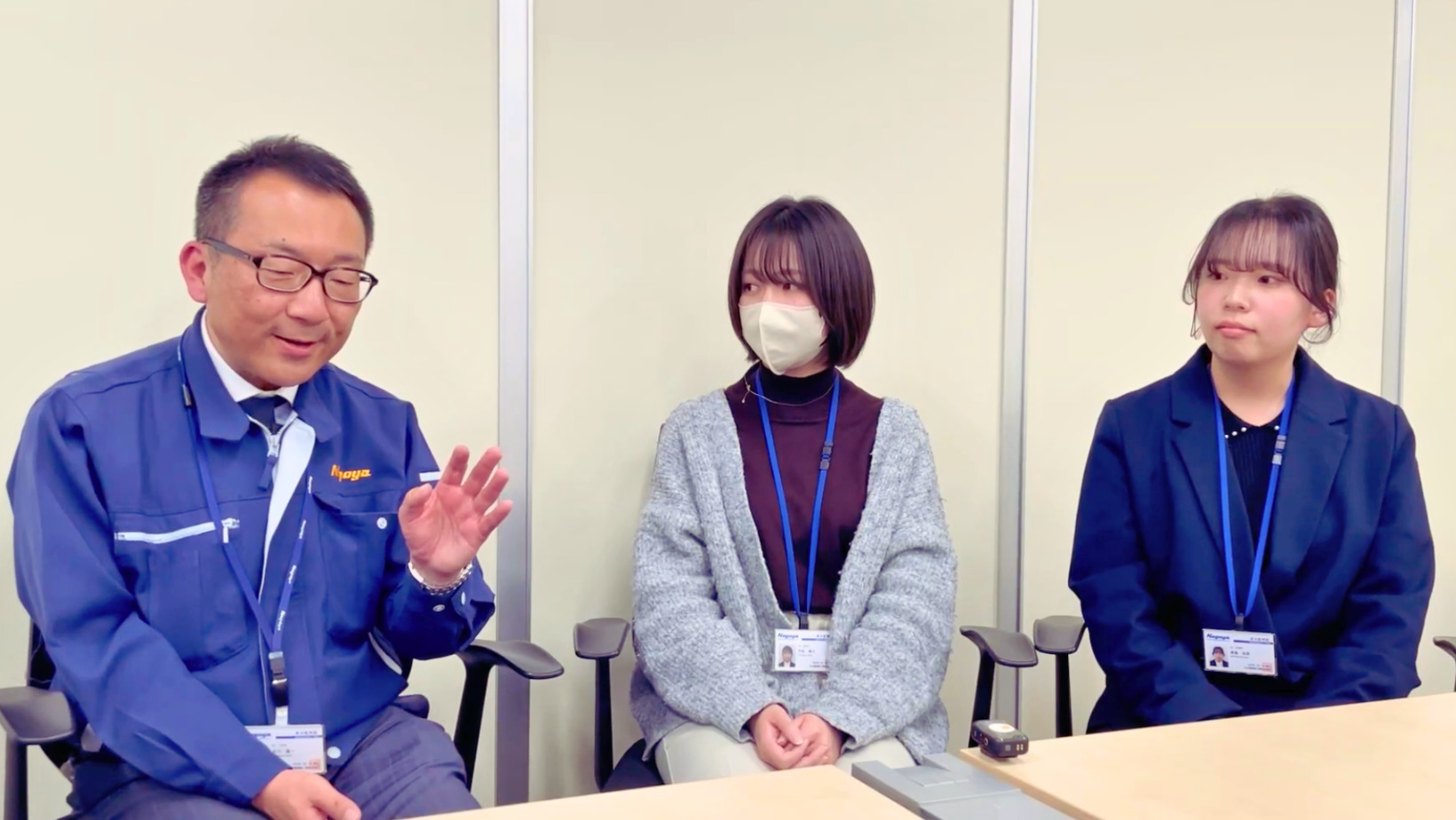 名古屋電機工業様 評価制度改革インタビューの様子
